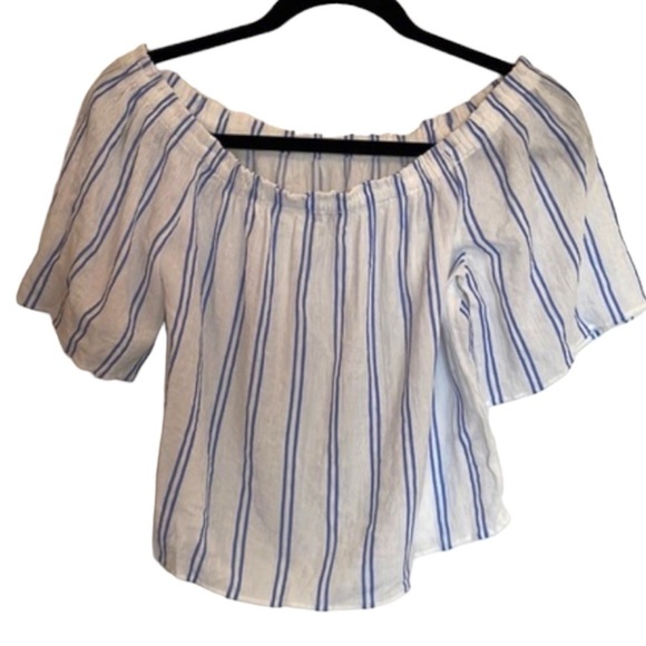 Dynamite White Off Shoulder Top - Picture 2 of 5